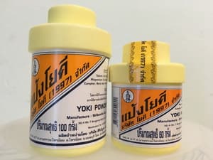 Yoki Traditional Thai Body Powder Rashes Foot Odors Blemishes